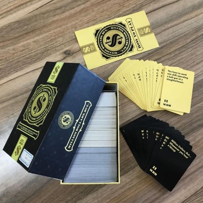 custom design card game playing cards game cards with box